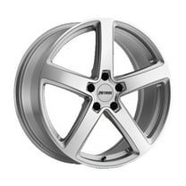 Petrol Aluminum Rim P2A 18X8in Silver with Machined Cut Face Finish, 1880P2A405112S72