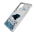 thumbnail image 2 of Carolina Panthers Galaxy Clear Case with Confetti Design, 2 of 6