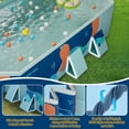 thumbnail image 5 of Beuway 113"Foldable Swimming Pool for 1-6 People,Non-Inflatable Above Ground Pool for Adult Kid(Blue), 5 of 10