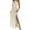 Beige, variant on Elegant Dresses for Women Summer Sexy One Shoulder Dress Hollow Long Dress Sleeveless Evening Party Ruched Maxi Dress