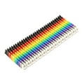 thumbnail image 7 of 100 Pcs Cable Markers Colourful C-Type Number Tag Label For Wire 1.5-6mm, 7 of 7