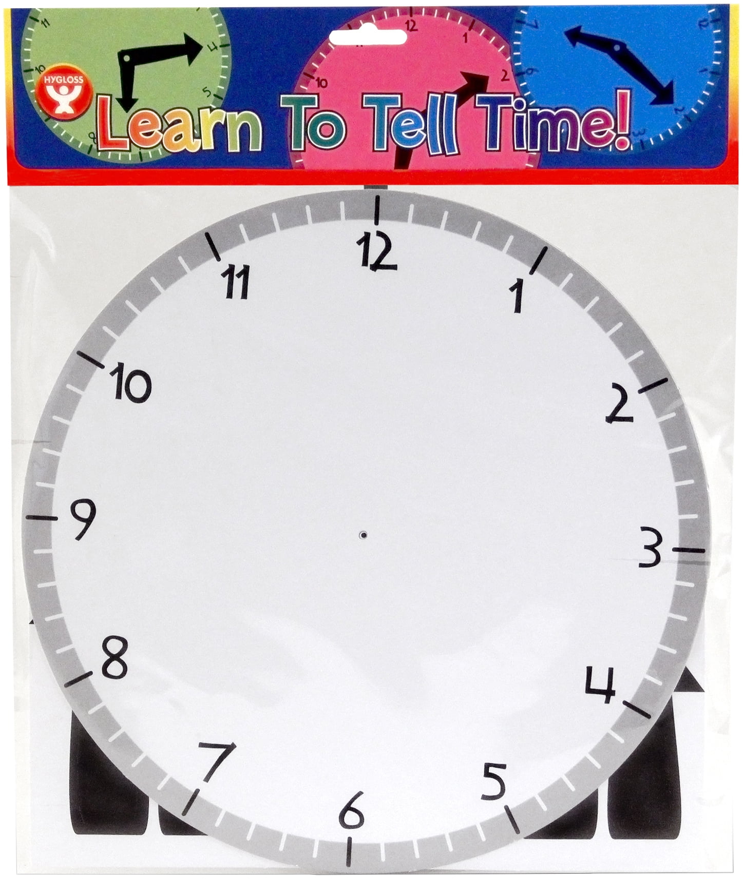 LearnToTellTime Clock Kit 24/PkgClock Kit Walmart Canada