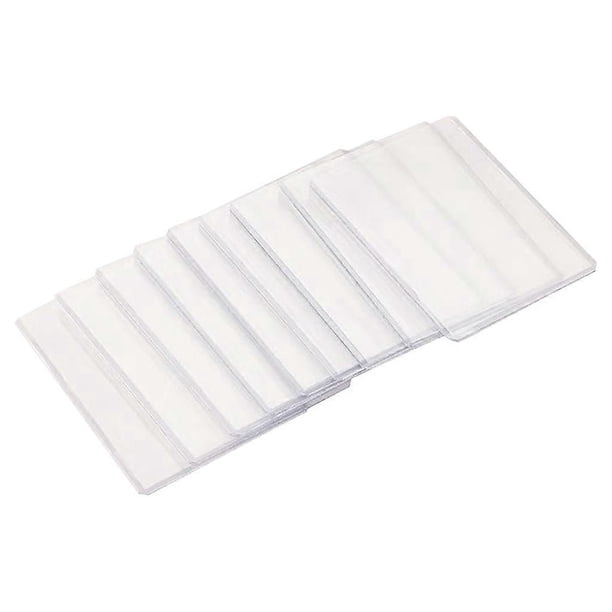 25pcs/pack Transparent Flashing Card Sleeves Protector For YGO Cards Holder Holographic Foil Cards Protective Film