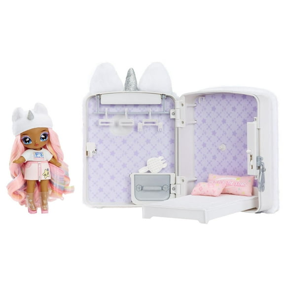 Na! Na! Na! Surprise 3-in-1 Backpack Bedroom Unicorn Playset - Whitney Sparkles