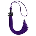 thumbnail image 5 of Endea Graduation Purple Graduation Tassel with Black Date Drop, 5 of 10
