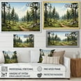 thumbnail image 4 of Designart "Pine Tree Pines II" Tree Pine Floater Framed Canvas Wall Art, 4 of 7