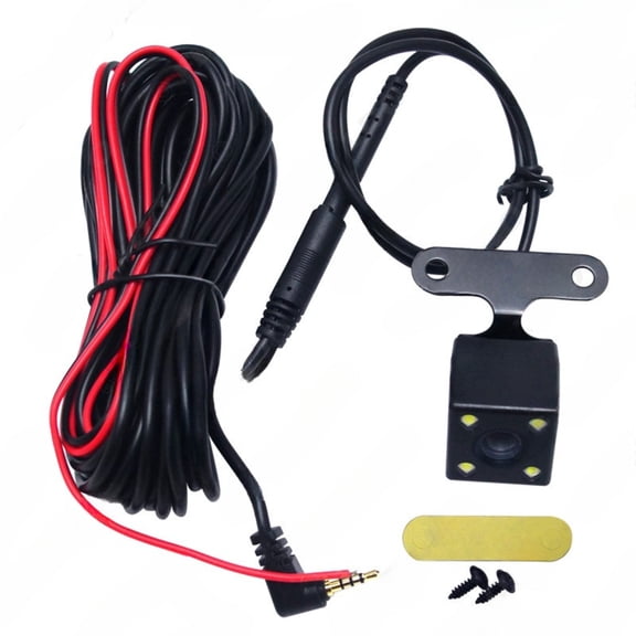 CL-4PIN 4-pin 2.5mm universal car mounted external driving recorder, rearview reversing camera with LED light