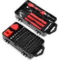 thumbnail image 1 of Juego de destornilladores de precisión 116 en 1, [acero para rodamientos] Destornillador pequeño Kit de herramientas de reparación magnético profesional para teléfono, computadora, reloj, computadora, 1 of 7