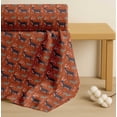 thumbnail image 4 of Soimoi Orange Cotton Cambric Fabric Deer Animal Printed Craft Fabric by the Yard 42 Inch Wide, 4 of 7