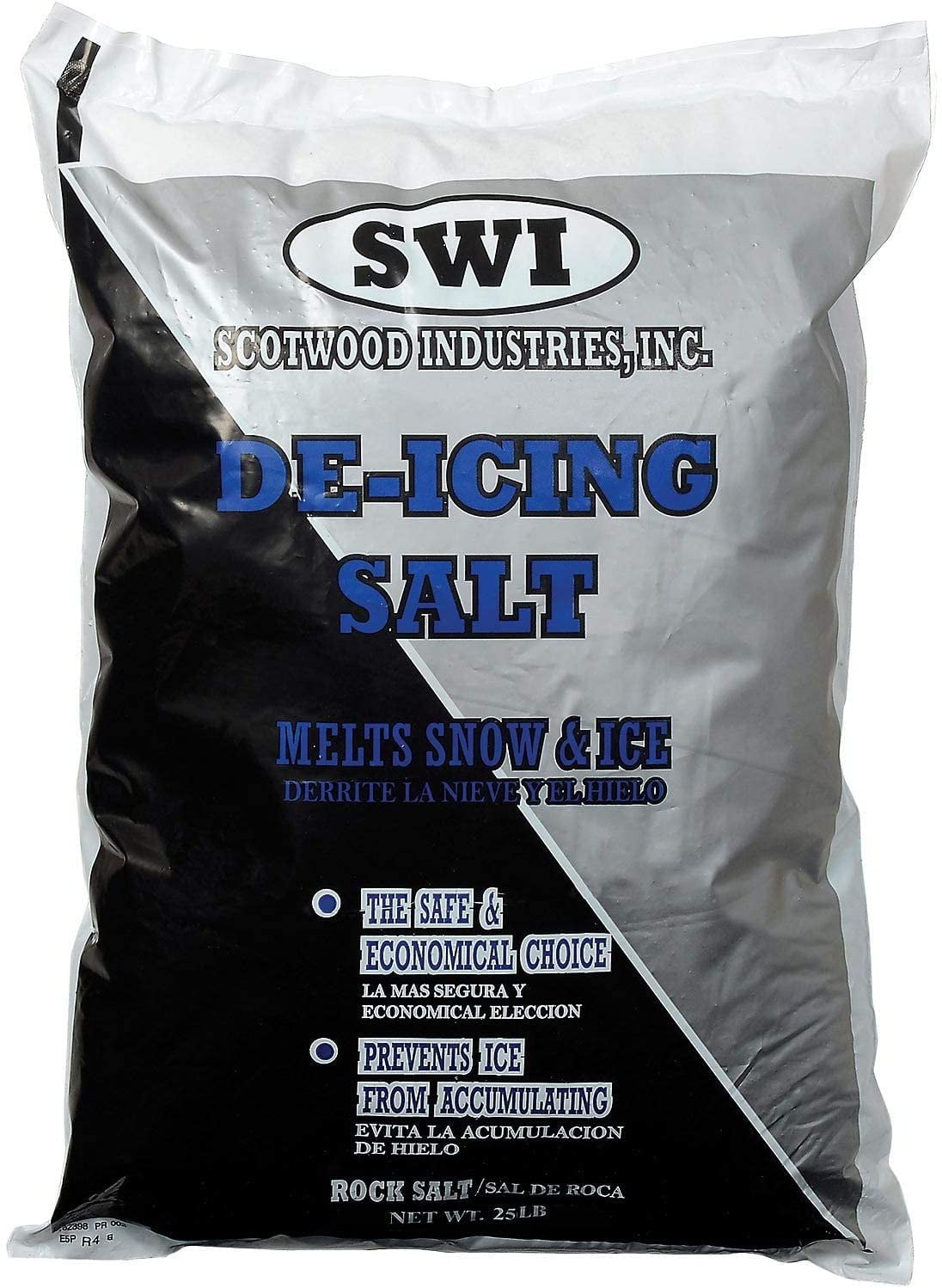 SWI De-Icing Salt 25Lb Rock Salt - Walmart.com