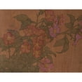 thumbnail image 3 of Hannah Borger Overbeck 14x12 Black Modern Framed Museum Art Print Titled - Pink Roses on Terracotta Color Ground (circa 1915), 3 of 5