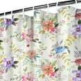 thumbnail image 4 of Waterproof Pioneer Shower Curtain 72x84 Inch Polyester Unique Cute Floral Shower Curtain for Bathroom Hotel Home Decor with 12 Plastic Hooks, 4 of 5