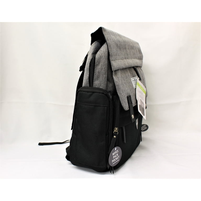 Eddie Bauer Cascade Backpack Diaper Bag (Black/Dark Gray  display picture 2