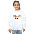 thumbnail image 2 of DC Comics Girls Wonder Woman 84 Symbol Crossed Arms Sweatshirt, 2 of 3