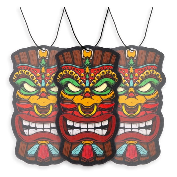 Aromatizantes para Auto Fresh Fresheners Paquete de 4 Cabezas Tiki