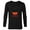 Black, variant on Mickey Mouse Red Shorts Icon Fiancé Engagement Family- Long Sleeve T-Shirt for Men - Customized-Black