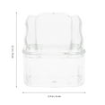 thumbnail image 3 of Supvox Bird Feeding Box Safe Plastic Easy to Clean for Parrots and Small Birds 2Pcs, 3 of 6