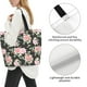 thumbnail image 3 of Disketp Rose Flowers Bolsa Tote Estampada para Mujer, Bolso de Hombro y de Mano para Compras y Viajes, 3 of 8