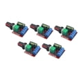 thumbnail image 4 of Controlador de velocidad del motor,PWM Controlador de velocidad del motor Práctico,Controlador regulador de velocidad variable resistente,Módulo de interruptor de control DC 5-35 V, 4 of 8