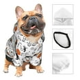 thumbnail image 5 of Yiaed Halloween Dachshund Print Dog Hoodie Security Pet Dog Costume Pets Dog Hoodie Sweatshirt with Pocket for Small Dogs-X-Small, 5 of 5