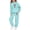 Mint Green, variant on Tiijoy Valentine's Day Outfits for Girls Bow Print Active Hoodie Joggers Set, Sizes 2-3