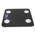 Abastado Multifunctional Smart Weighing Scale High Accuracy Bluetooth Digital Body Scale Black
