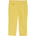 thumbnail image 1 of Alfani Womens Pull-On Casual Cropped Pants, Amarillo, 14 Alfani recortado, 1 of 2