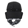 thumbnail image 1 of Naiovety Sombrero de bombardero de invierno para hombres y mujeres, casco para mantener el calor, forro de felpa grueso para esquiar, sombreros Suministros térmicos Negro, 1 of 6