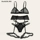 thumbnail image 1 of Conjunto De Lencería Para Mujer [buildok]/sexy De porn/Sujetador Transparente + Tanga/Ropa Interiorpangjing, 1 of 3