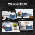 thumbnail image 7 of Fuzoiu Blue Bus Print Tissue Box Cover, PU Leather Tissue Holder,Decorative Facial Paper Organizer for Bathroom Living Room Bedroom Countertop Office Desk Car Home, 7 of 7