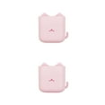 thumbnail image 4 of Ruiboury Remote Control Holder Wall Mounted Self Adhesive Storage Box Multifunctional Mobile Phone Organizer Office Hotel pink red 2Set, 4 of 6