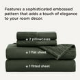 thumbnail image 2 of Queen Sheet Set Pieces Soft Queen Size Sheets Breathable & Cooling Hotel Luxury Easy Care Polyester Microfiber Bedding, 2 of 7