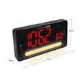 thumbnail image 4 of HANNLOMAX HX-149CR Radio Despertador con Pantalla LED de 2”, Temperatura, Luz Nocturna, Puertos USB Tipo C para Carga 2.4A y Puerto USB Tipo A para Carga 1A., 4 of 5
