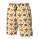 thumbnail image 4 of Fotbe Thanksgiving Turkeys Trajes de Baño Estampados para Hombre, Shorts de Verano de Secado Rápido, Ropa de Playa, Bañadores-XX-Large, 4 of 6