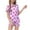 Purple, variant on Luvoko Child 2 Piece Sets Pajamas For Kids Children Graphic Print Short Sleeve Button Shirt Shorts Pajama Set Baby Toddler Girls New Born Close for Girl Teens Outfits for Girls Cute Outfits for