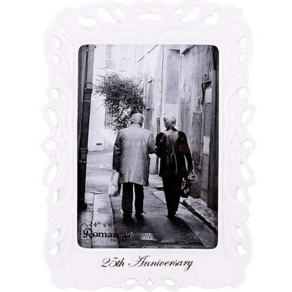 Roman 25th Anniversary Photo Frame