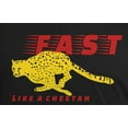 thumbnail image 2 of Old Glory Mens Fast Like A Cheetah Short Sleeve Graphic T Shirt, 2 of 6