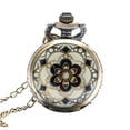 thumbnail image 1 of 1Pc Quartz Pocket Watch Vintage Pocket Watch Portable Watch for Man Women, 1 of 7
