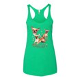 thumbnail image 2 of Wild Bobby, If It's Not a Chihuahua It's Just a Dog Gift, Women Tri-Blend Racerback Tank Top, Envy, Medium, 2 of 4