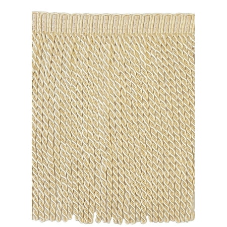 Bullion Trim - 9 Inch Bullion Fringe Trim, Style# BFS9 Color: Ivory - A2, Sold By the Yard
