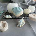 thumbnail image 5 of Moldes de vela 3d para hacer velas, loción de jabón, barra de baño Bdiy, adornos de habitación, caracol 03,11 Feliz Sencillez, 5 of 5