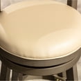thumbnail image 4 of 30" Bar Stool, Weathered Gray Finish, Footrest at 10.5 in - Provide Comfort for Bar Use, 4 of 5