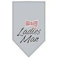 thumbnail image 3 of Pet and Dog Bandana Screen Printed, "Ladies Man", 3 of 9