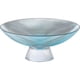 thumbnail image 1 of Cuencos de vidrio YONGSHENG con patrón de rayas azul claro mediano, 1 of 5