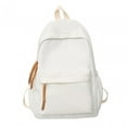 thumbnail image 2 of Mochila de moda portátil con cremalleras suaves y múltiples bolsillos, mochilas de moda para Blanco, 2 of 9