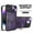 Purple, variant on Rugged Case for iPhone 12 Heavy Duty Case with Hidden Bracket Camera Lens Sliding Cover, Military Grade Magnetic Car Mount Holder Shockproof Lens Protection Case for iPhone 12, Blue