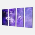 thumbnail image 2 of Blur Purple Sky with Stars - Abstract Canvas Art Print, 2 of 3