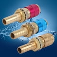 thumbnail image 1 of Conector Rápido De Antorcha De Soldadura ANGGREK 3 Uds M10 Rojo Amarillo Azul, 1 of 8
