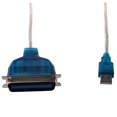 thumbnail image 2 of Usb To Parallel Ieee 1284 Printer Adapter Cable Pc ( Your Old Parallel Printer To A Usb Port), 2 of 2