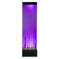 thumbnail image 3 of Alpine Corporation MLT134BK 72"H Indoor Bubble Wall Fountain with Color-Changing LED Lights & Remote, Black, 3 of 13